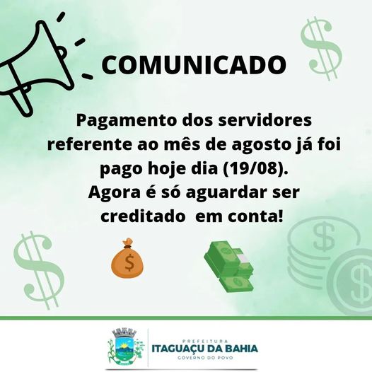Comunicado (19/08)