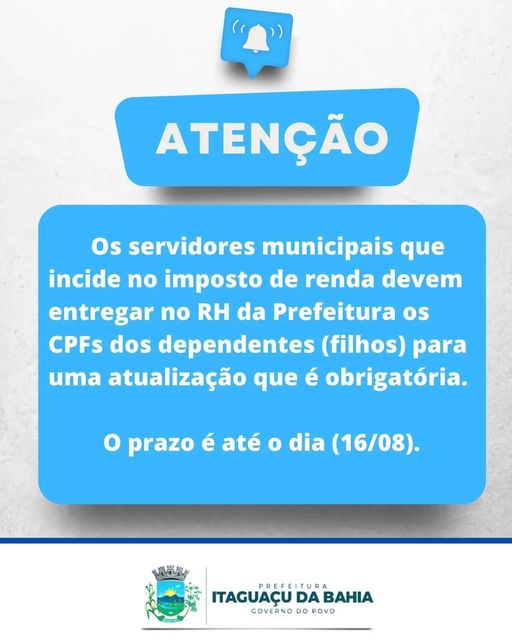 ATENÇÃO