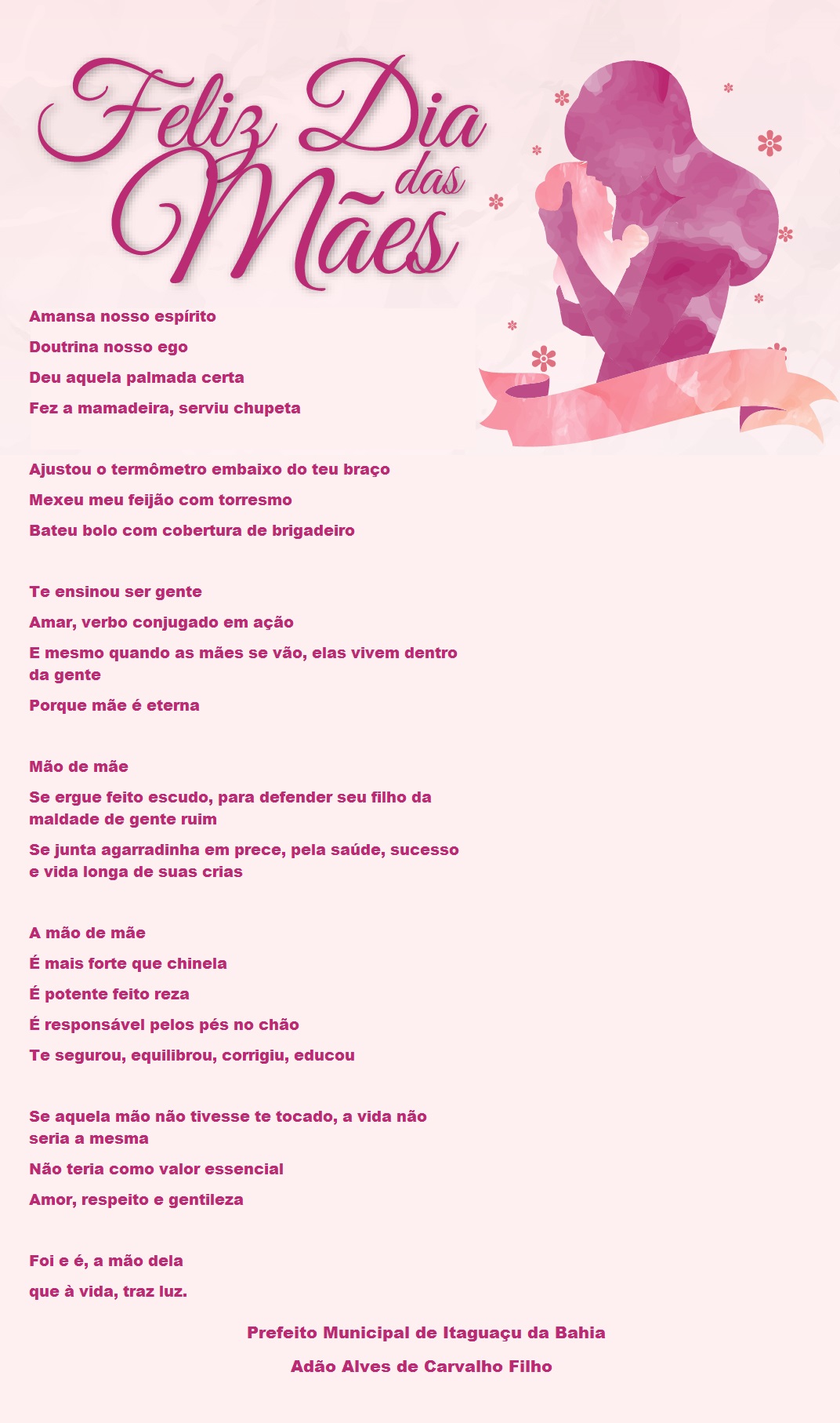 A MÃO DE MÃE